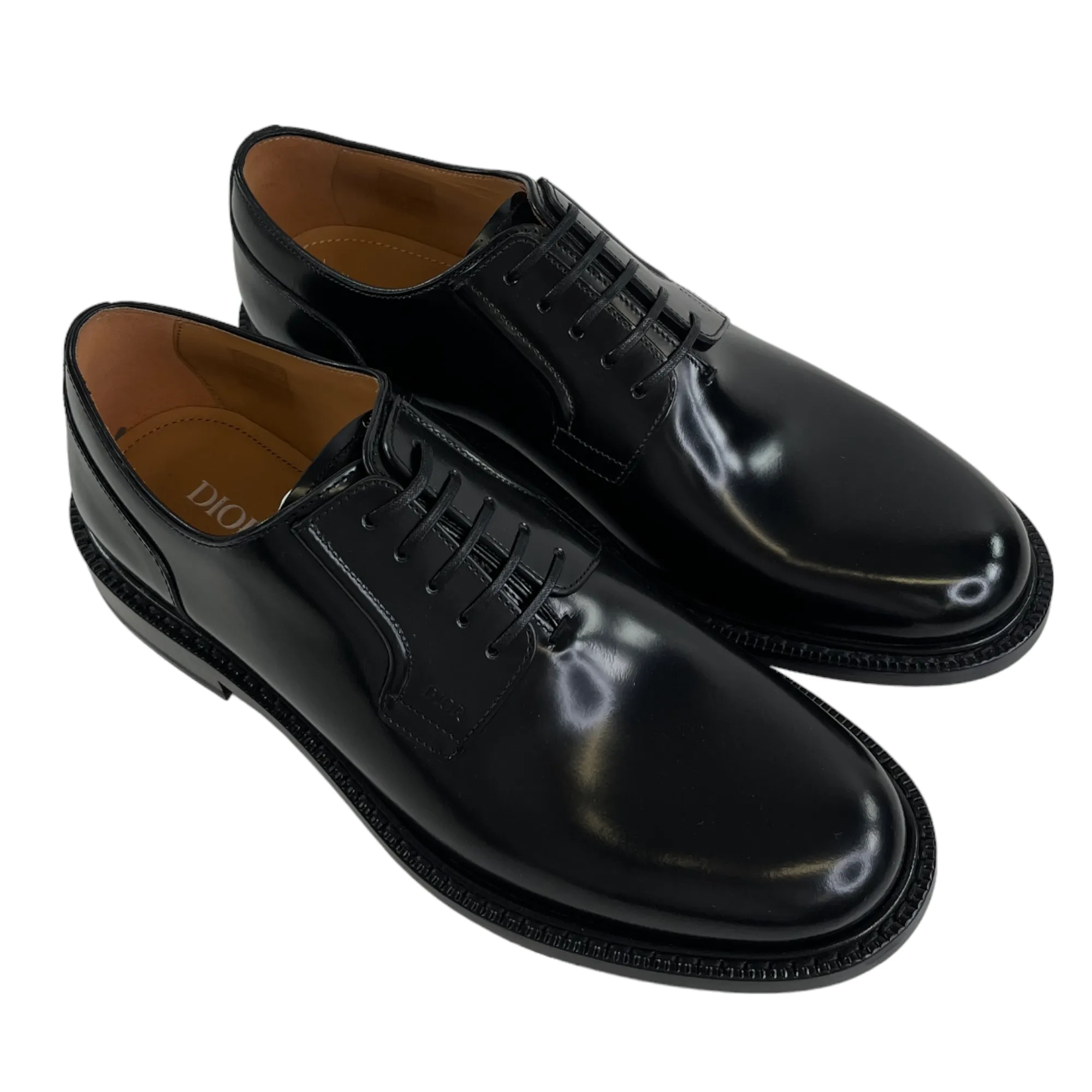 Men's Derby Loafers Black Size EU 40 / UK 6