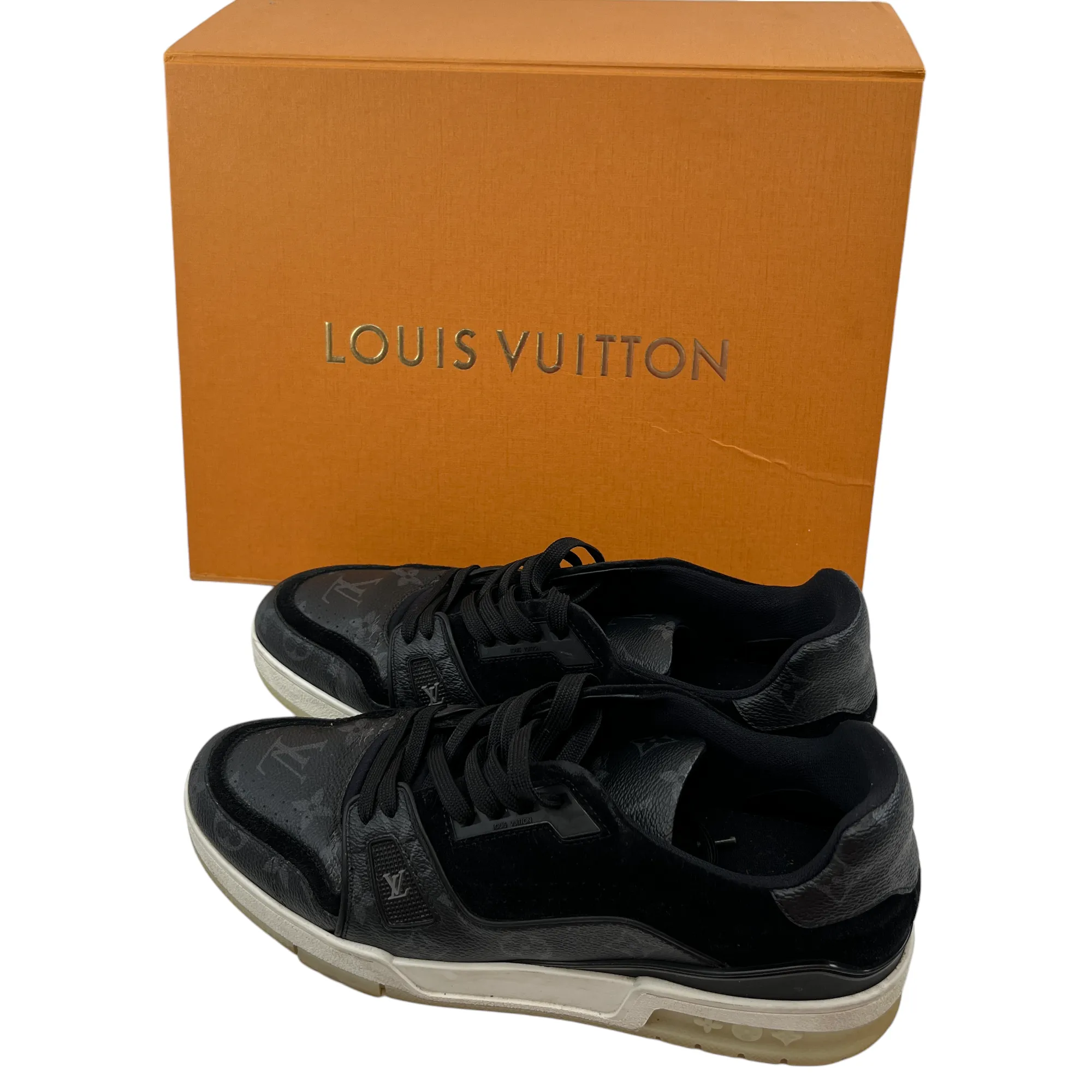 Men's Lv Low Trainers Black Size EU 42.5 / UK 8.5