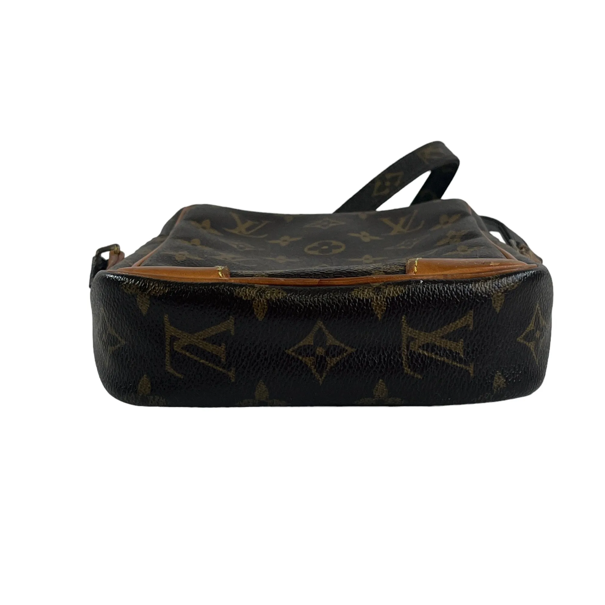 Men's Monogram Messenger Bag Brown