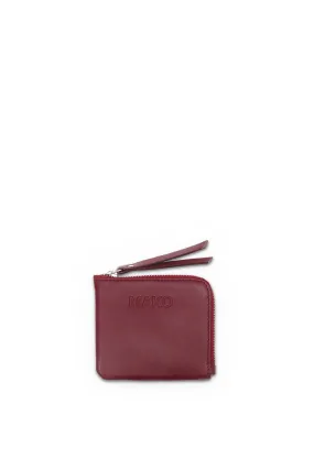 Mini Wallet Burgundy