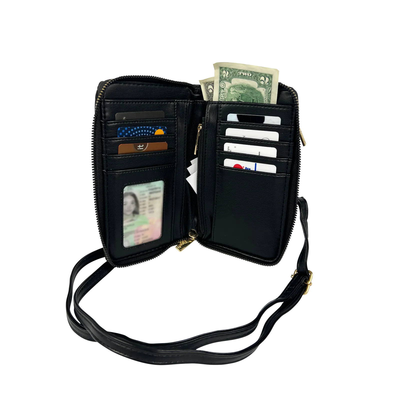 Mr Phone Crossbody- Onyx