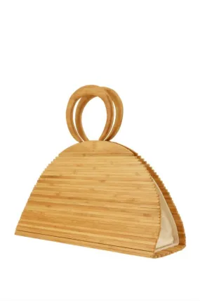 Natural Wooden Tote Bag