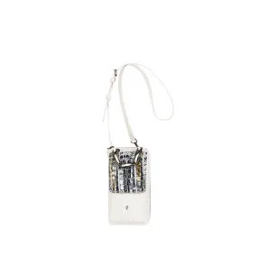 Ocean Phone Jewelry Croco Martellato White