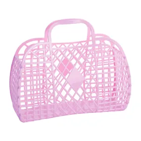 Retro Basket Large - Lilac