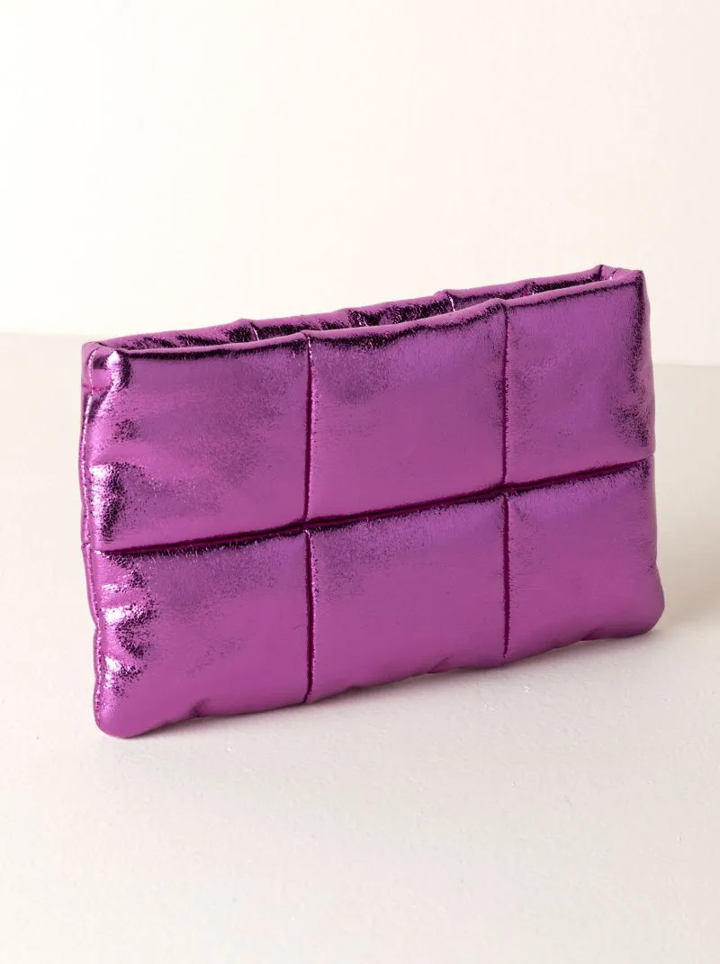 Shiraleah Skyler Zip Pouch - Magenta