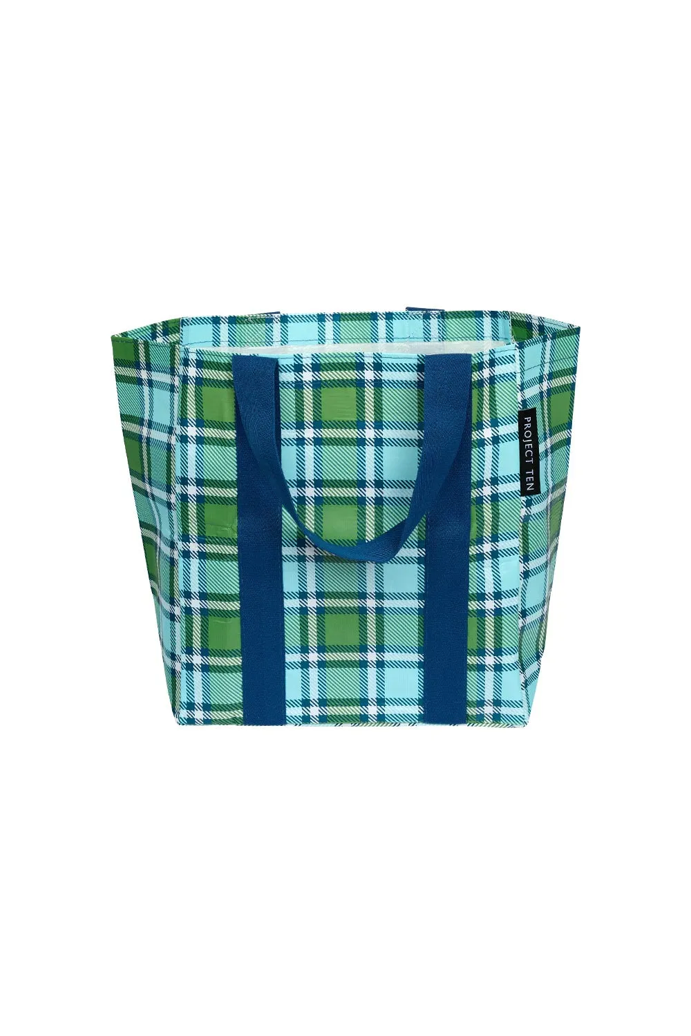 SHOPPER TOTE TARTAN