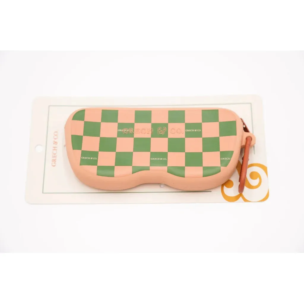 Sunglasses Case  - Checks Sunset Orchard