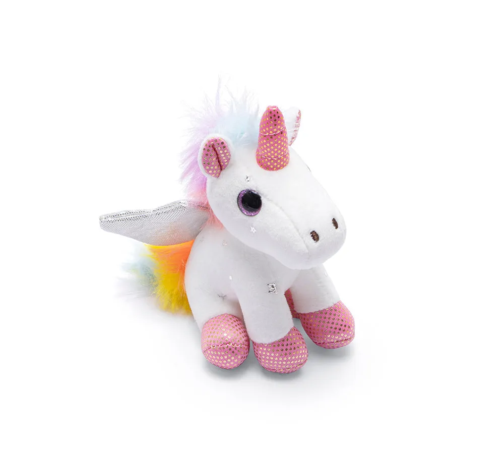 UGG AUSTRALIAN SHEPHERD Cute Plush Unicorn Keyring