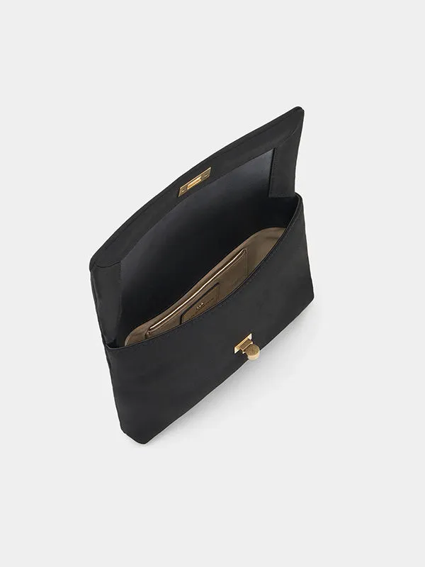 Valorie Clutch in Black