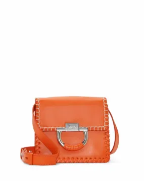 Vince Camuto Handbag BILLU CROSSBODY SUNSET ORANGE/CL SMOOTH