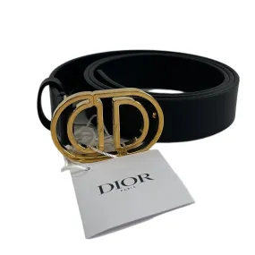 Women's Cd Icon Belt Black Size M