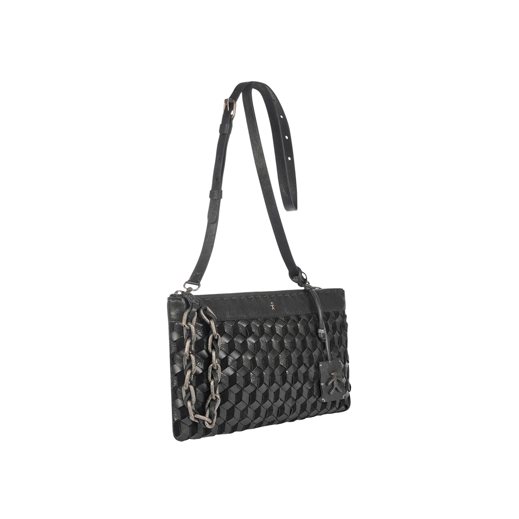 Zip Clutch Jewel Intreccio 3D